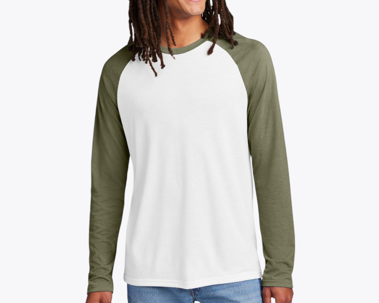Allmade AL6009 - Tri-Blend Long Sleeve Colorblock Raglan
