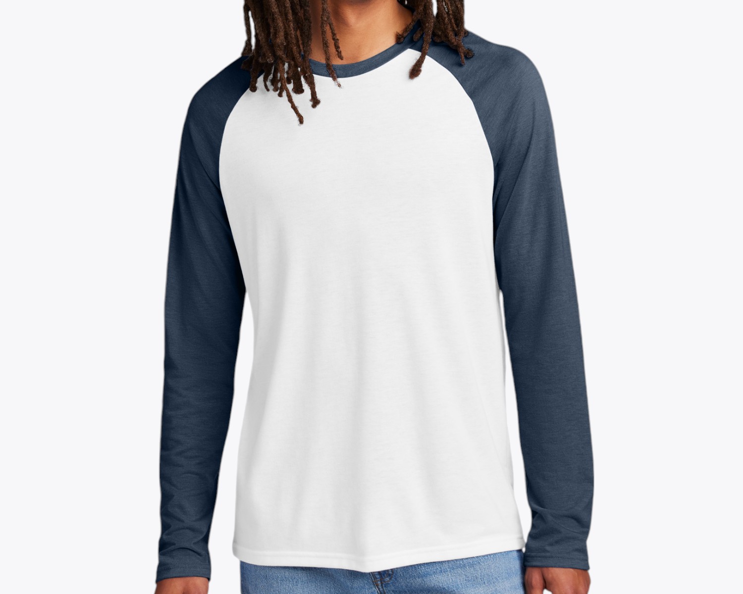 Allmade AL6009 - Tri-Blend Long Sleeve Colorblock Raglan