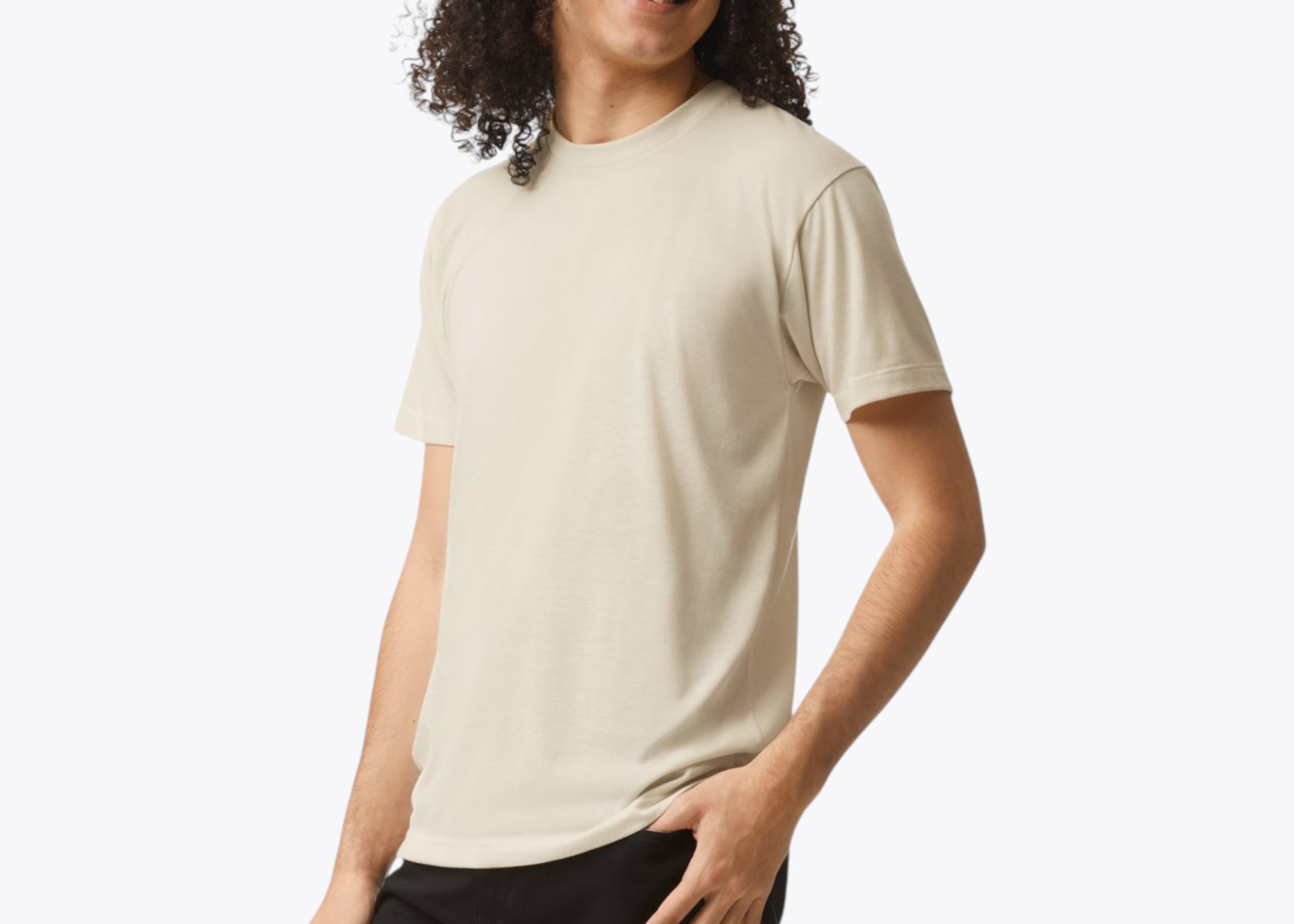 American Apparel Tri-Blend Crewneck Short Sleeve Track T-Shirt, 2-Pack Unisex-Adult T-Shirt, Tri-dusk (2-pack