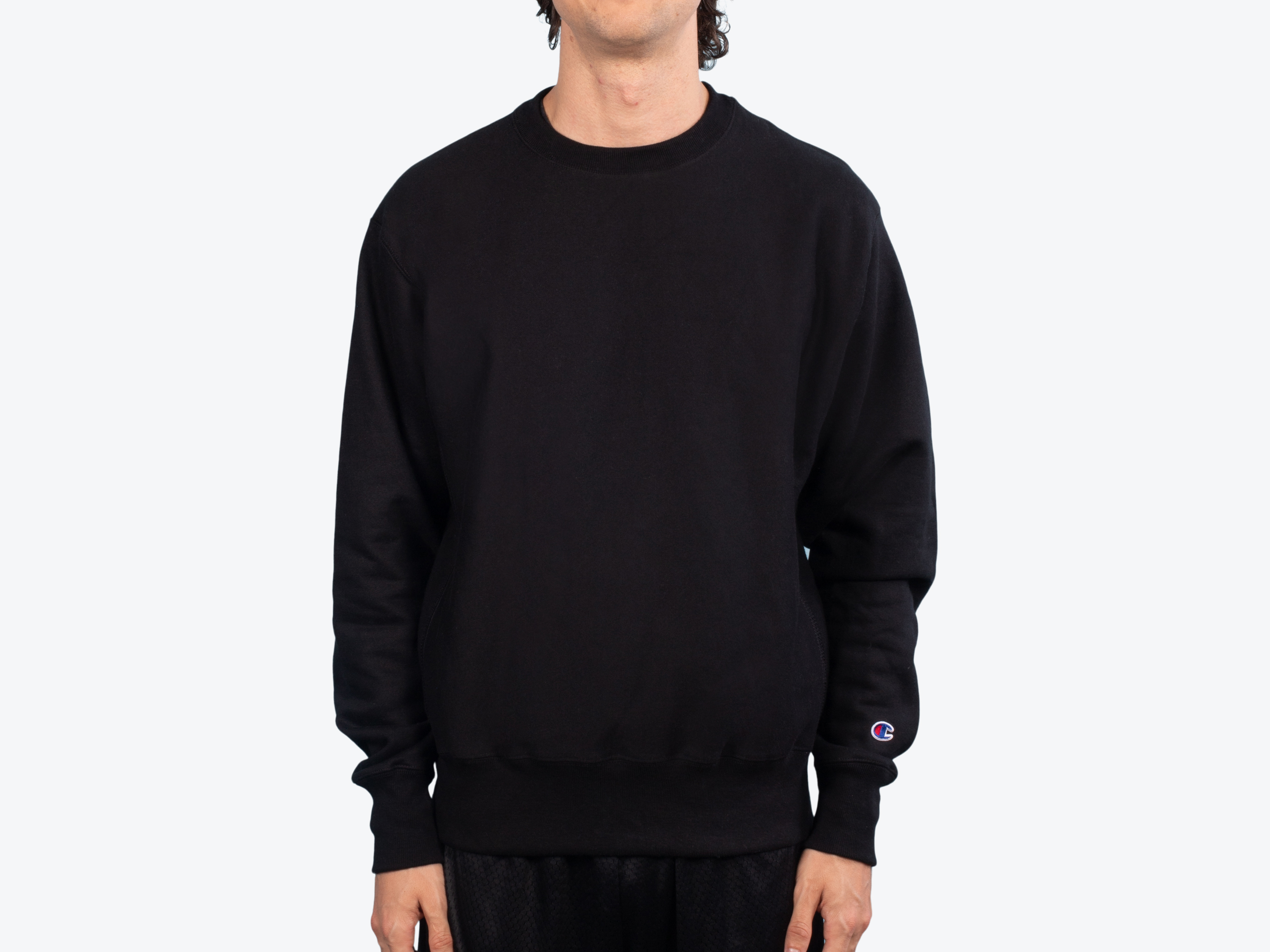 目付き　champion reverseweave ブラック 90s Champion チャンピオン リバースウィーブ パーカー 目付き