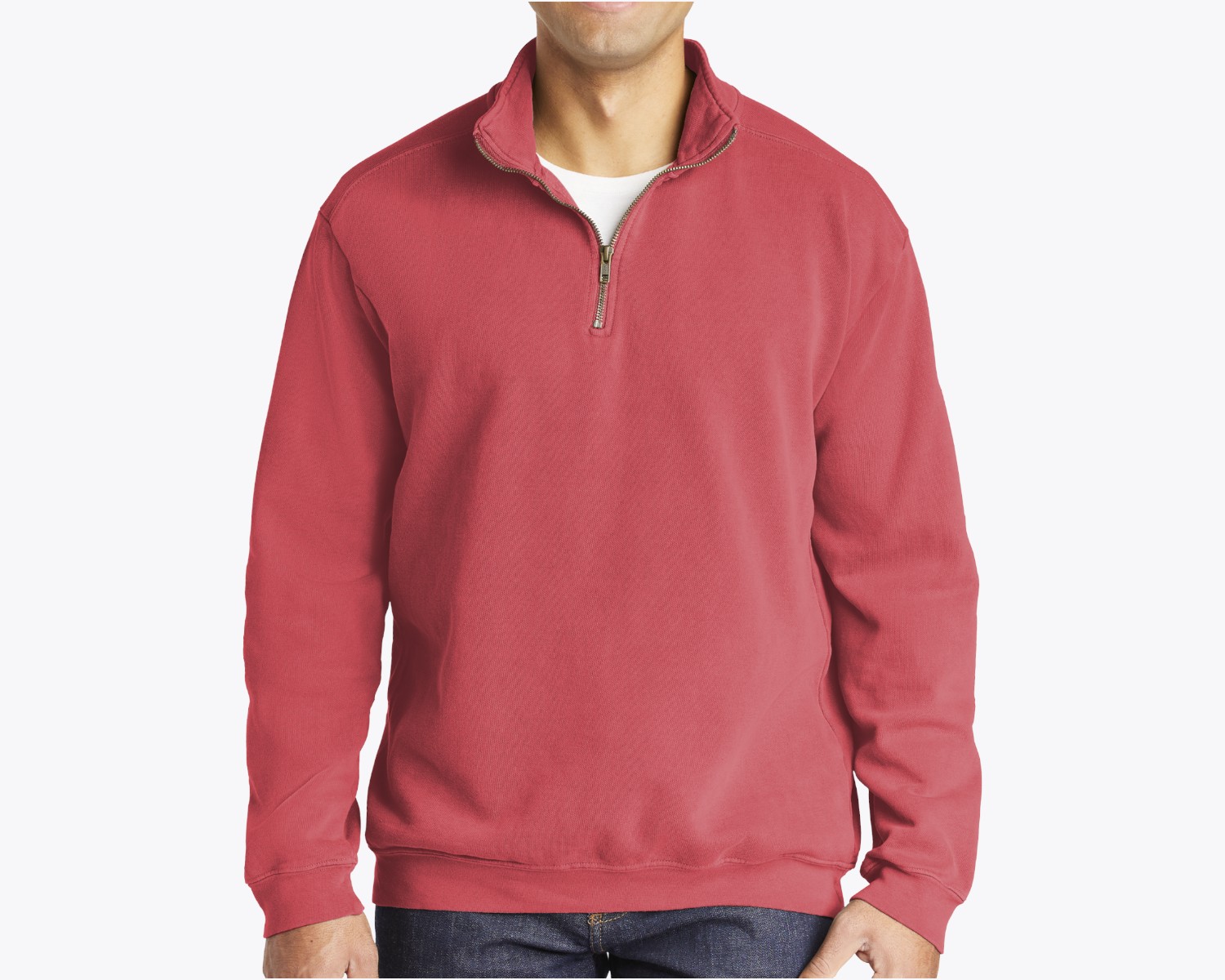 【coo】 Comfort Colors 1580 - Quarter-Zip Sweatshirt