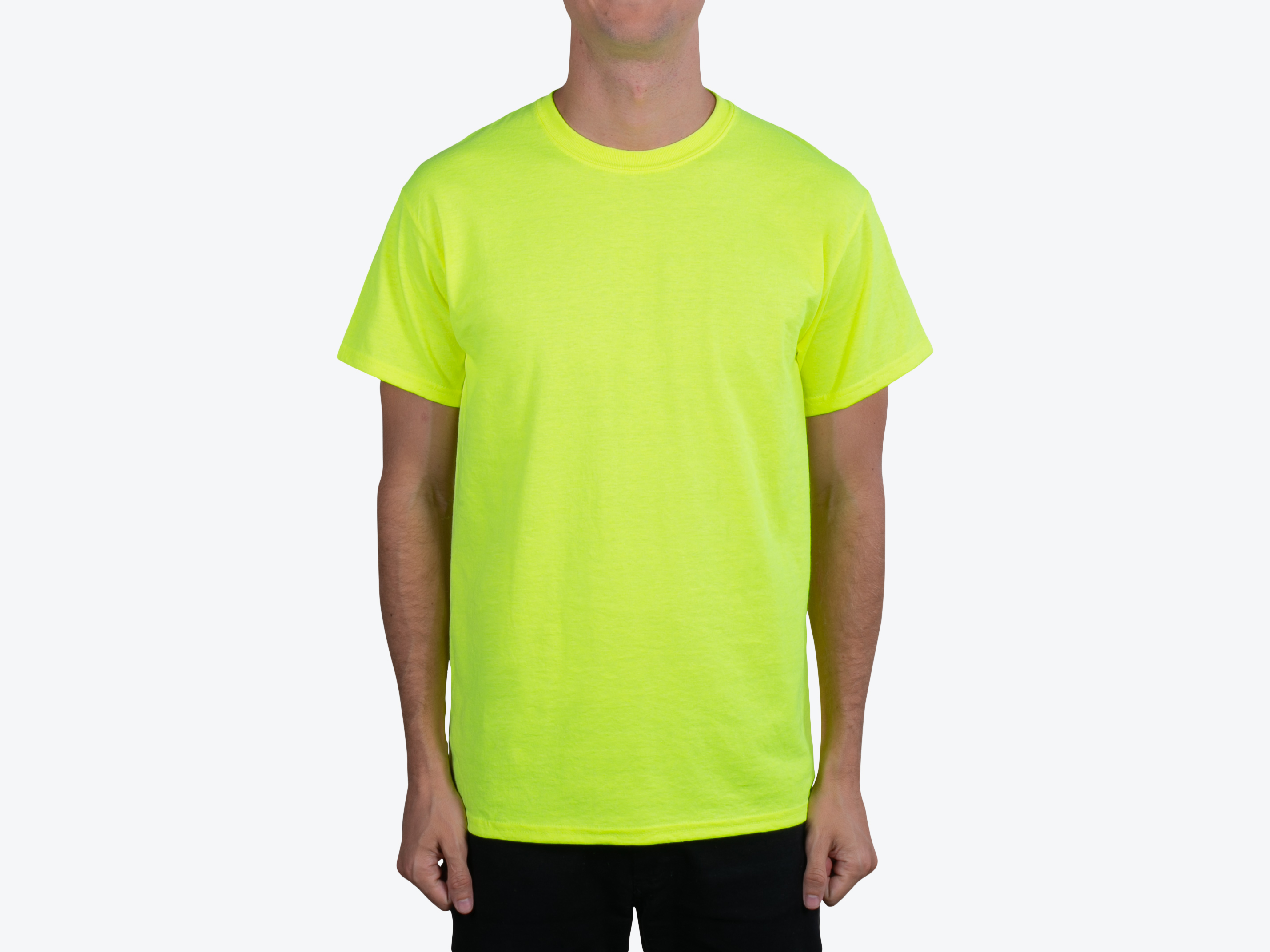 gildan-200-safety-green-front-