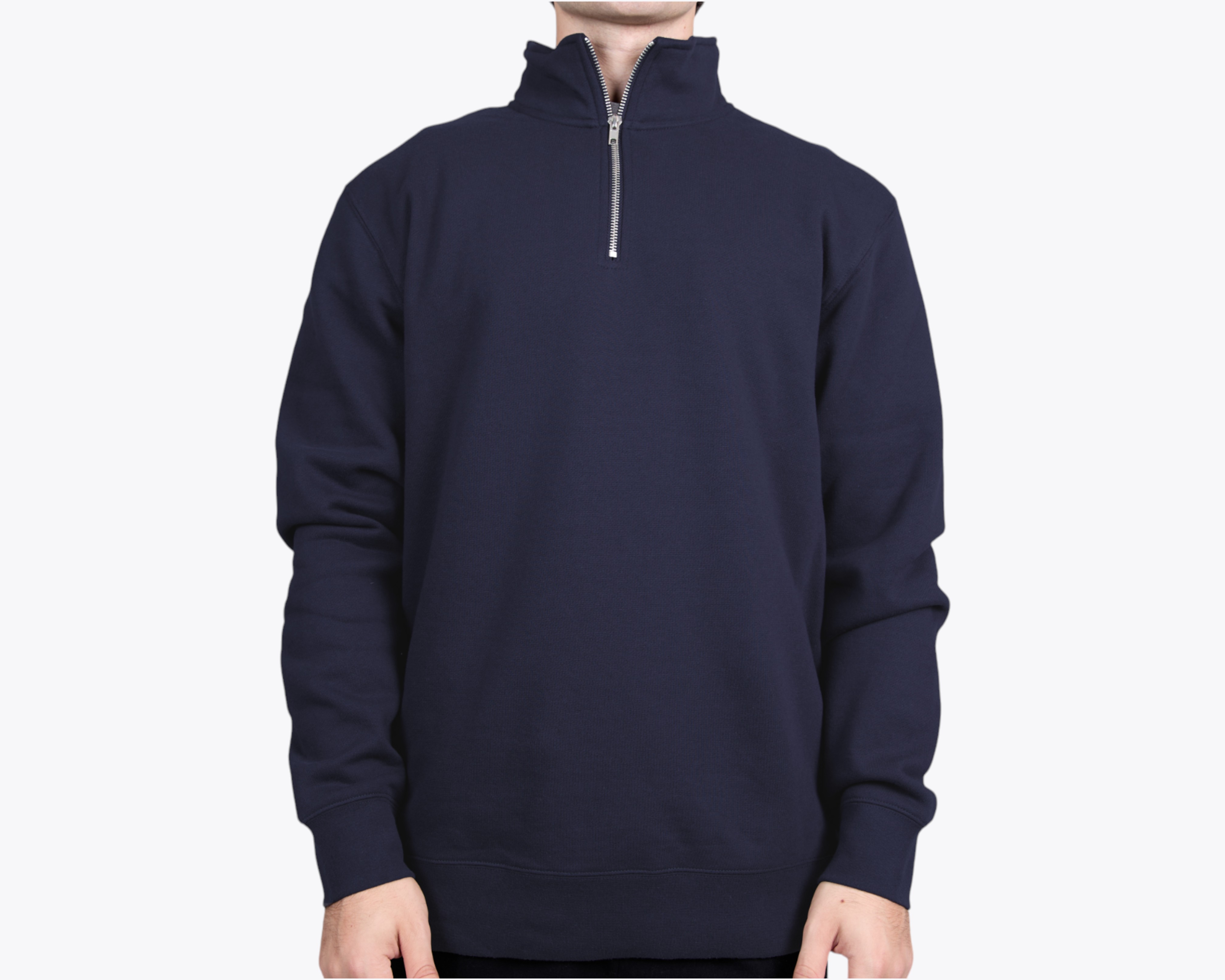 トップス IE-Navy Independent Trading Co SS4600QZ - Midweight Quarter-Zip Pullover