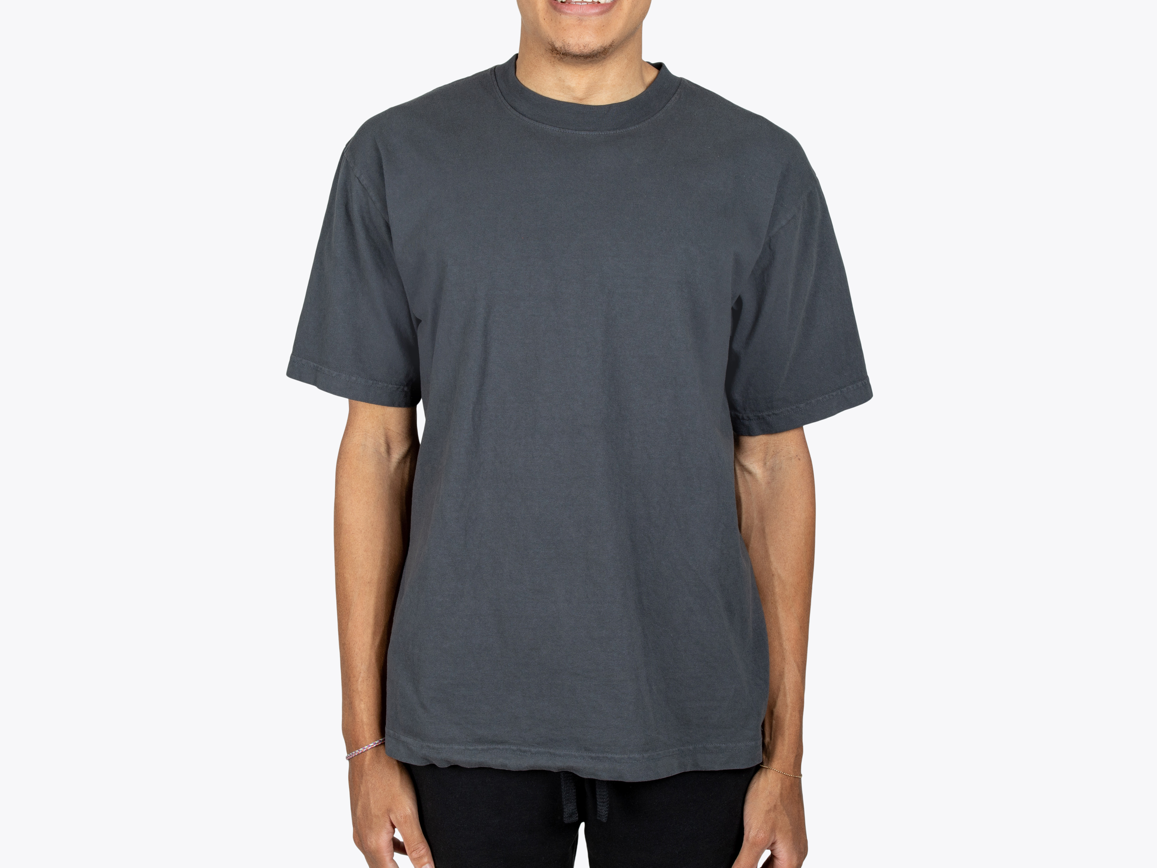 Los Angeles Apparel 1801GD - Short Sleeve Garment Dye Crew Neck