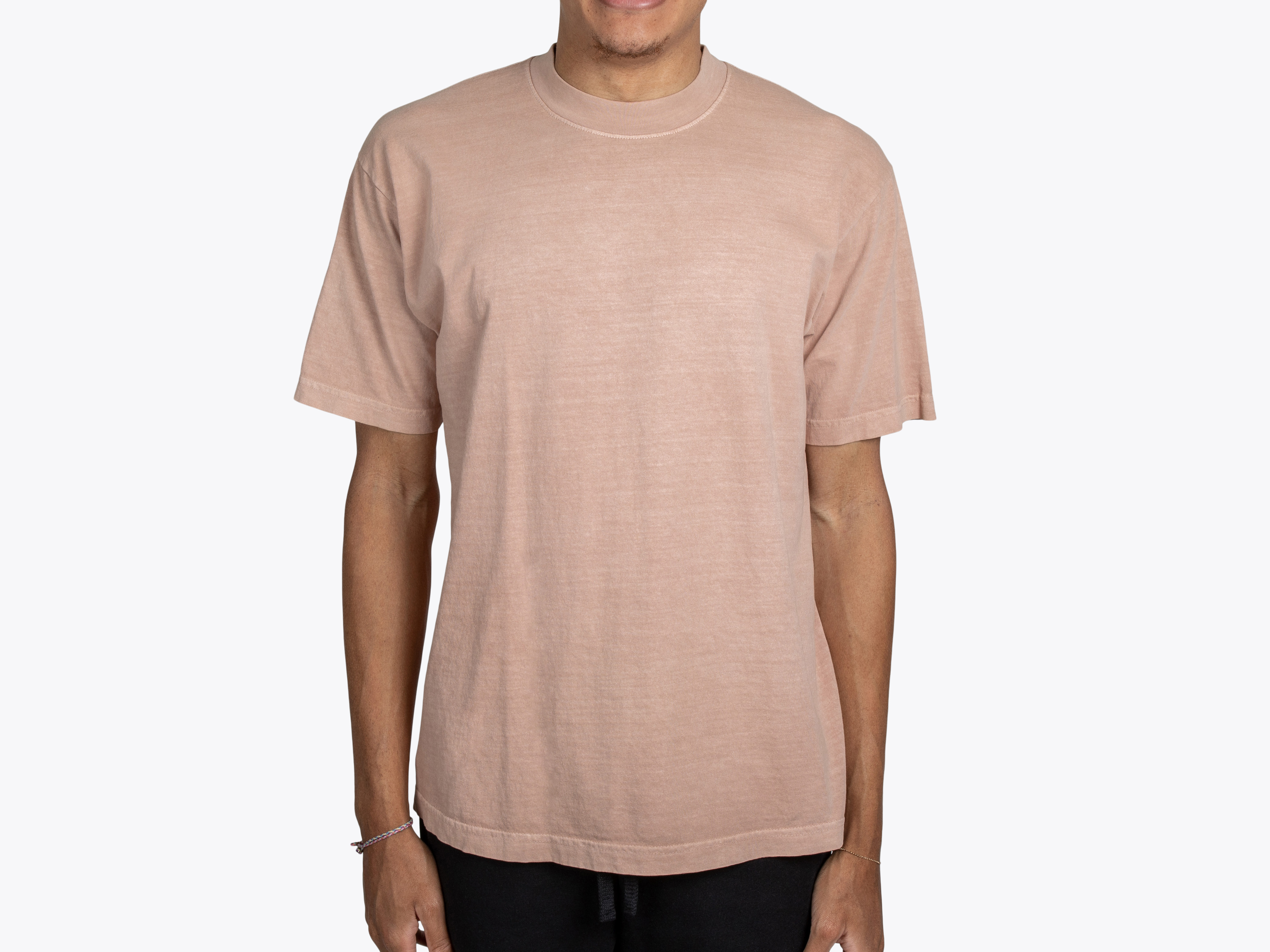 Los Angeles Apparel 1801GD - Short Sleeve Garment Dye Crew Neck