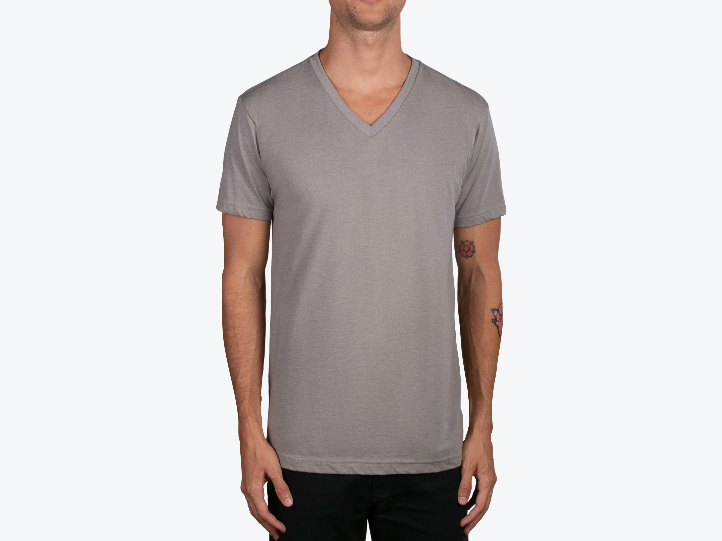 Level Apparel 6240 Premium CVC V-Neck 